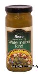 Reese  sweet pickled watermelon rind Center Front Picture